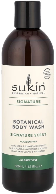 수킨 시그니처 식물성 바디 워시 오리지널 500ml(16.9fl oz), 1개, 500ml - 쿠팡