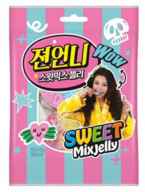 젼언니 스윗믹스 젤리 130g, 4개