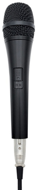 나비 다이나믹 유선 마이크 강의 행사 노래 보컬 방송 55잭 6.3mm 오디오잭 NV68-MIC10, 나비 마이크, 블랙