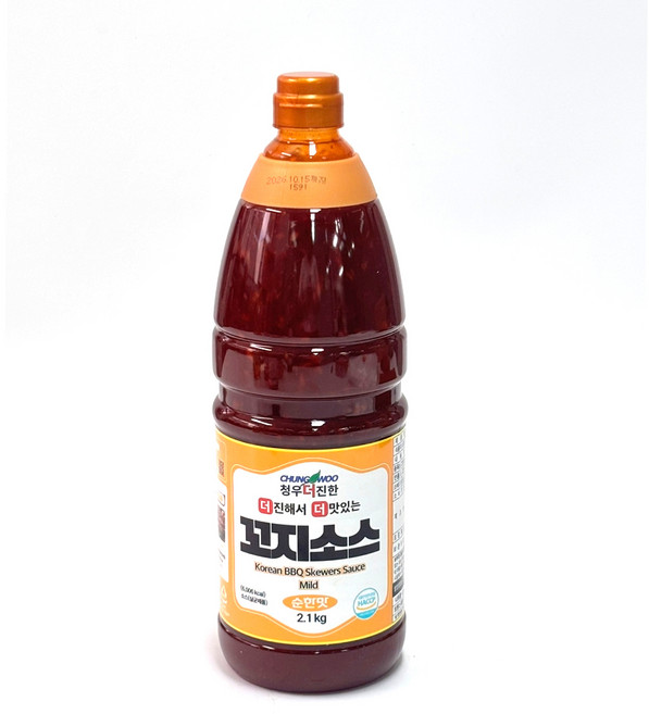 청우 더진한 꼬지소스 순한맛, 2.1kg, 1개