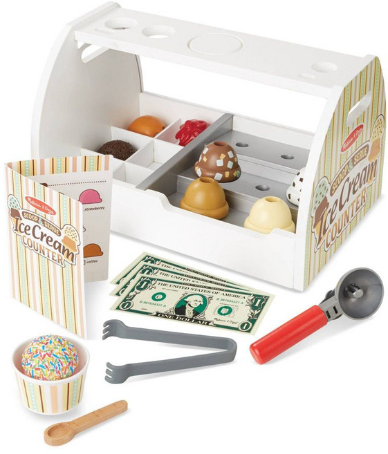 멜리사앤더그 아이스크림 카운터 놀이, 1개
