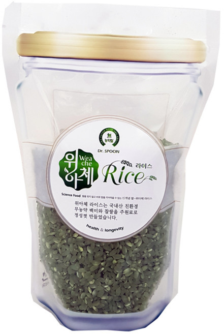 닥터브레인 기능성컬러쌀 지퍼백 12종모음, 클로렐라라이스, 300g지퍼백, 1개