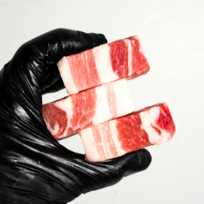 고기생각 수입산 벽돌 삼겹살 냉동 1kg, 1개