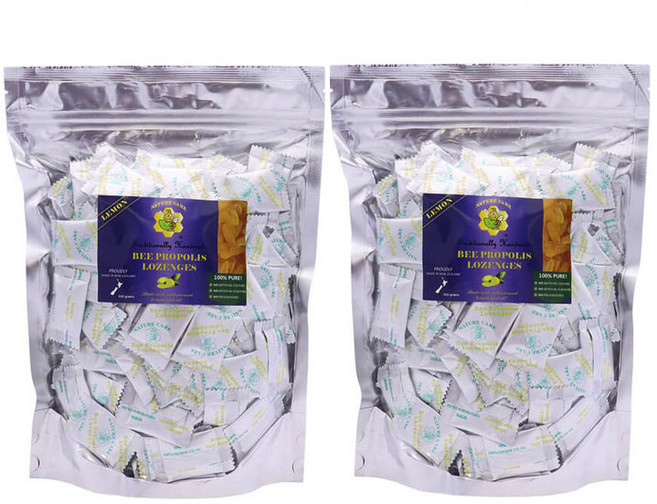 네이처케어 프로폴리스 캔디 레몬맛 500g, 2개