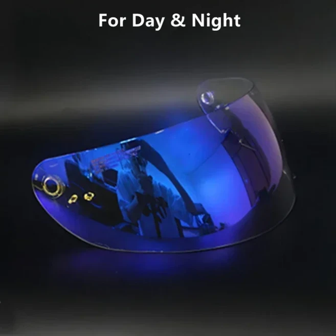 PSLER Qualifier Visor- 헬멧 바이저 오토바이 페이스 실드 액세서리 Bell Qualifier/Star/Vortex/RS-1 교, 07 Revo blue visor