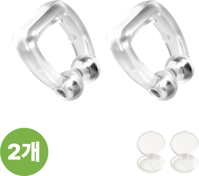 롬핏 마그네틱 코 클립, 2개