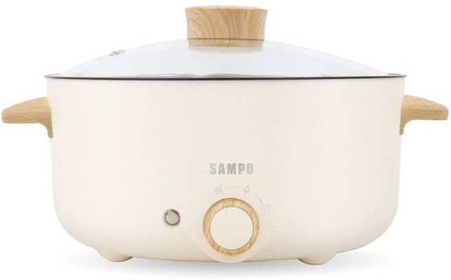 SAMPO聲寶 日式多功能料理鍋 黃色 TQ-B19301