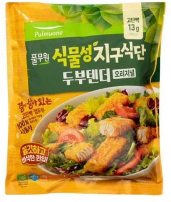 풀무원지구식단 두부텐더 오리지널 1kg, 1개