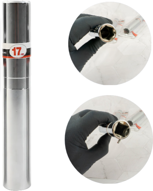 세신 1/2 롱비트소켓 150mm 복스알 롱 복스 17mm 육각 비트소켓, 세신1/2롱비트소켓17mm LSK17