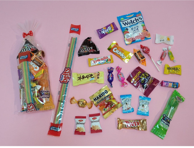 나음이네 묵직한 달다구리 젤리 캔디류 간식꾸러미, 1개