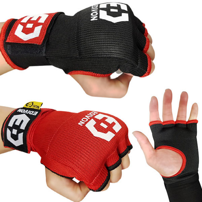 에디본 글러브 핸드랩 양손 세트 EV-717, BLACK, 1세트