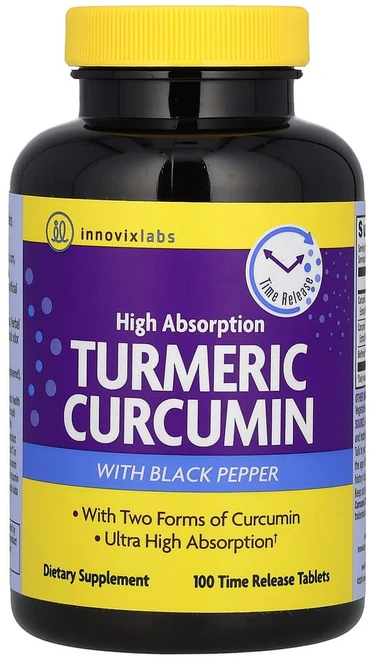 이노빅스랩 고흡수 커큐민 서방형 100정, INV89176, 1개 - 쿠팡