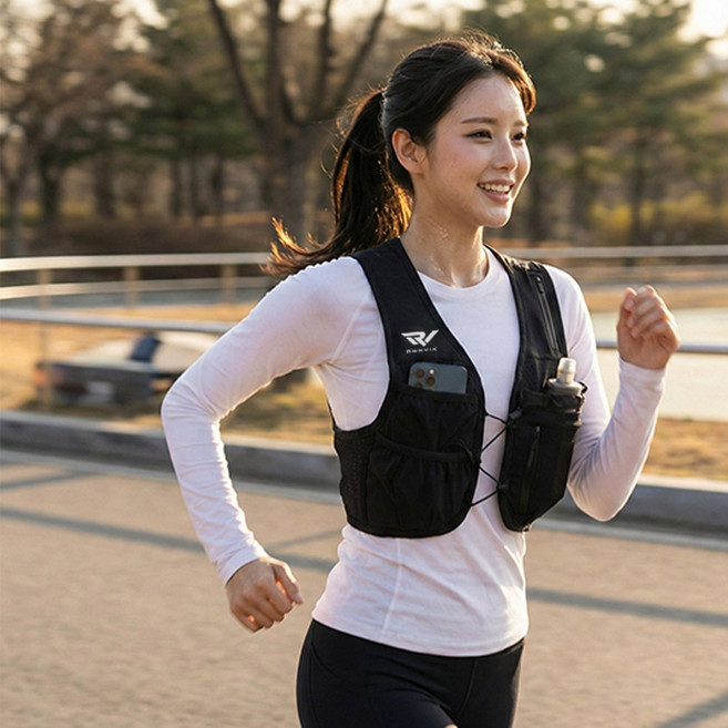 론빅 프리미엄 러닝조끼 베스트 트레일 등산 런닝 마라톤 라이딩 싸이클 남녀공용