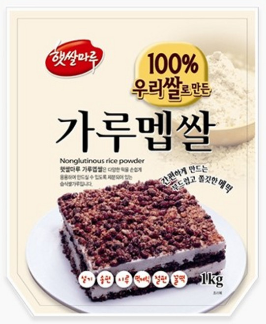 이홈베이킹 가루멥쌀 100%국산 1kg, 1개