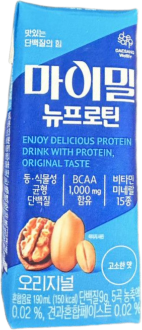 대상 마이밀 뉴프로틴, 190ml, 24개