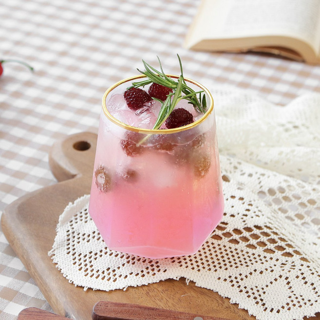 데이즈룸 오로라 다이아 글라스 2size 택1, 낮은형(550ml), 1개