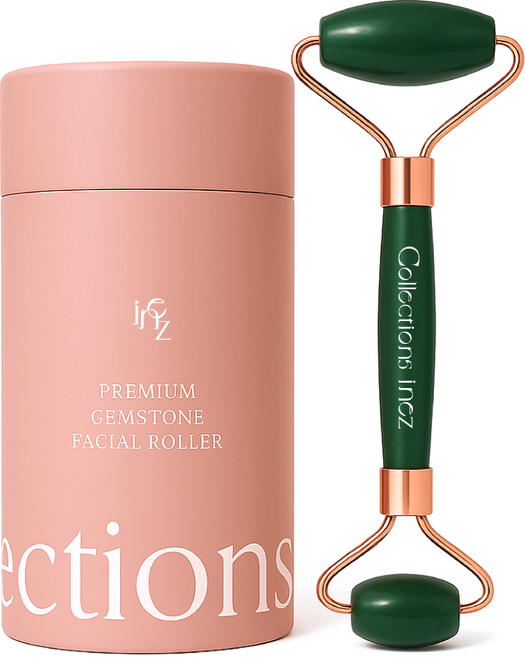 이네즈 로즈쿼츠 괄사 얼굴 마사지 기구 페이스롤러 괄사, 1개