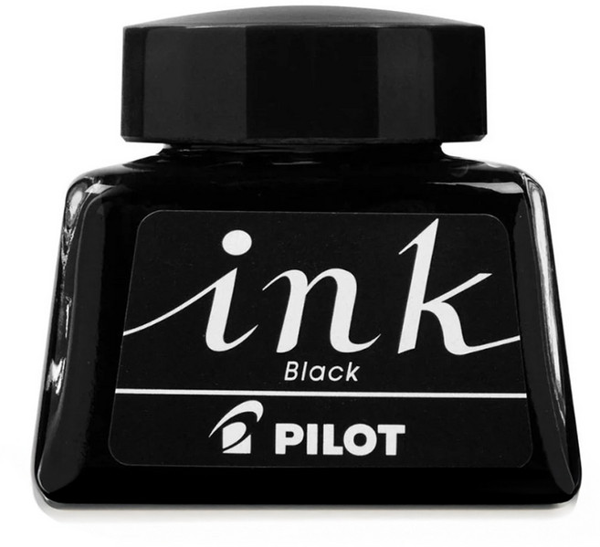 파이롯트 만년필 잉크 30ml, 1개, 블랙 (파이롯트 병잉크30ml)