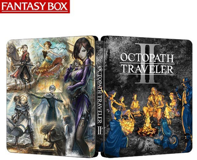 올스토어 OCTOPATH TRAVELER II 한정판 스틸케이스 판타지박스(맞춤 제작 게임 CD 미포함)