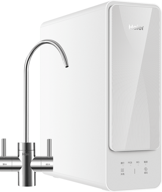 Haier海爾 鮮活Plus RO1000G逆滲透生飲淨水器 大流量 智能顯示屏實時監測水質狀況