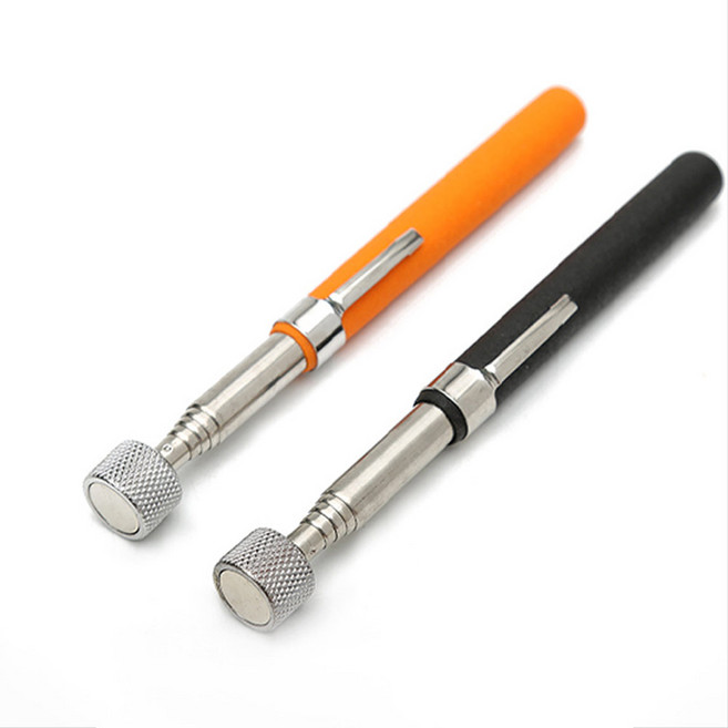 대형 안테나 자석 봉 자력 다용도 볼트 나사 공구 정비, 1개, 대형 블랙