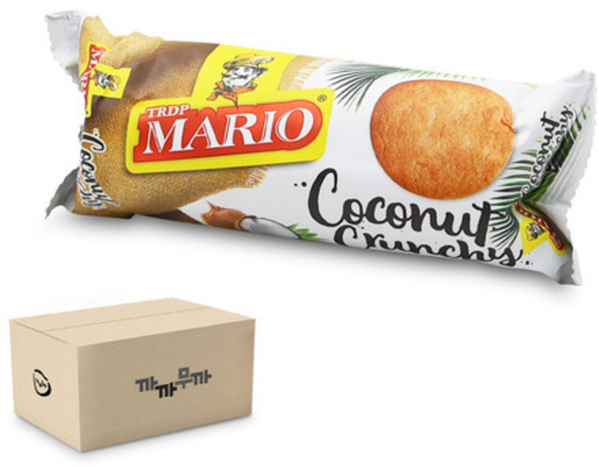 마리오 코코넛 크런치 90g (1박스-48개) 소비기한 26.07.01, 48개
