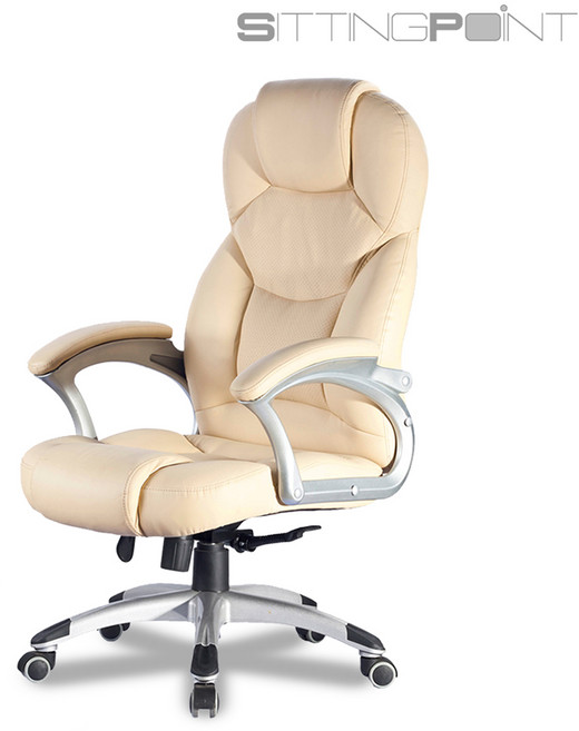컴퓨터 중역 사무용 의자 로망스플러스 체어 풀옵션, 로망스플러스 풀옵션 베이지