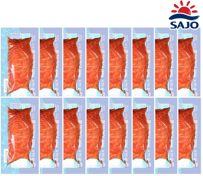 사조씨푸드 훈제연어 100g 16팩 대용량, 1개, 1.6kg