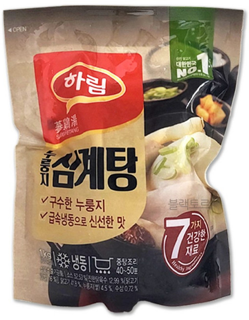 하림 누룽지 삼계탕, 1.1kg, 1개