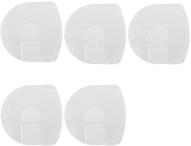 케이스 쉴드 커버 프로텍터용 게임 디스크 스토리지 Bo 케이스 쉴드용 교체용 UMD 디스크 클리어, 5CPS