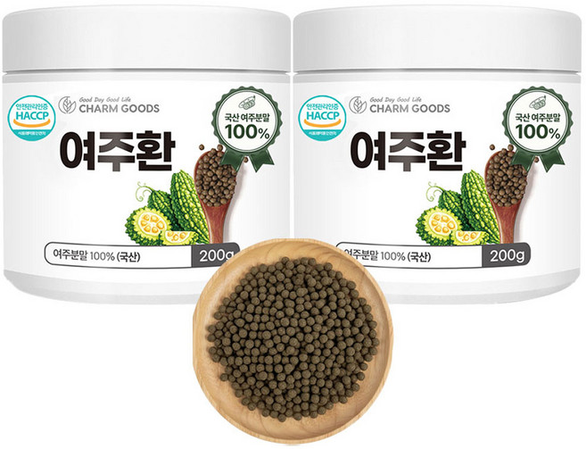 도담도담 국내산 여주환 100% 식약청 HACCP 인증, 1개, 400g