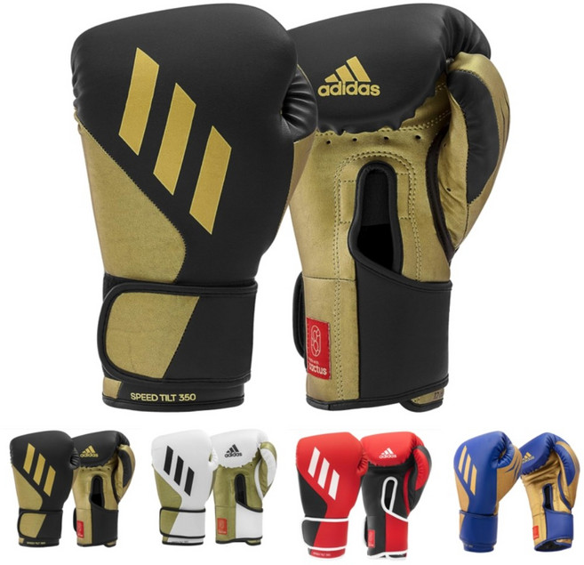 아디다스 복싱글러브 스피드틸트350 권투글러브 10온즈, 레드 화이트 블랙
