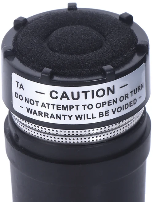 Shure 유선 SM58 캡슐 드롭 용 마이크 교체 카트리지, 01 Black