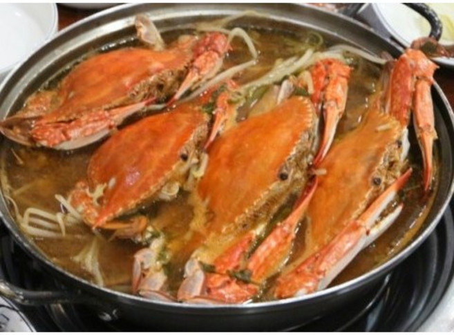 충남 서해안 꽃게탕 캠핑 술안주 찌개 밀키트 4인분 총1kg, 1개, 1kg