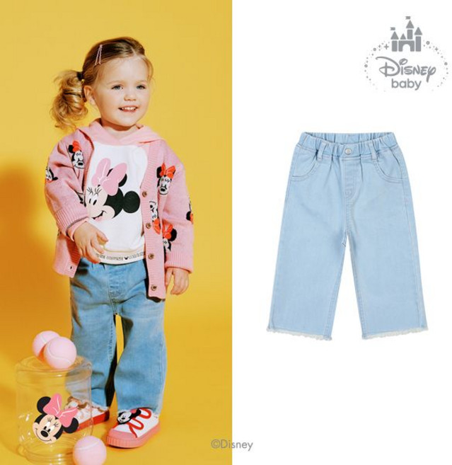 디즈니베이비 봄 미니데님바지 BLUE 79Q12205142