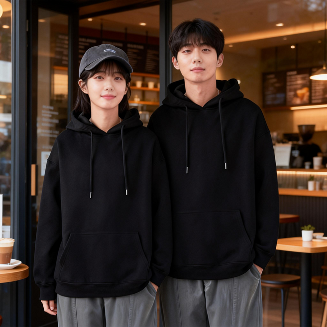 후드티 남여공용 맨투맨 스탠다드핏 긴팔티셔츠