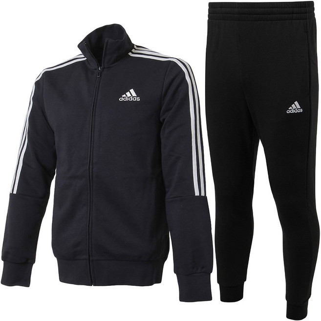 아디다스 츄리닝 져지 트레이닝 세트 3S FT 남여공용 운동복 + ALS 마스크