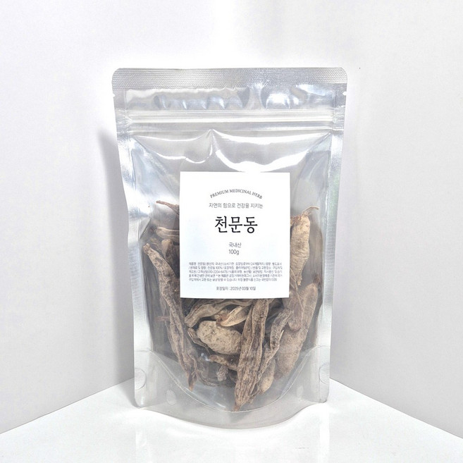 고품질 국산 천문동 국내산 말린 천문동차 효능, 1개, 300g