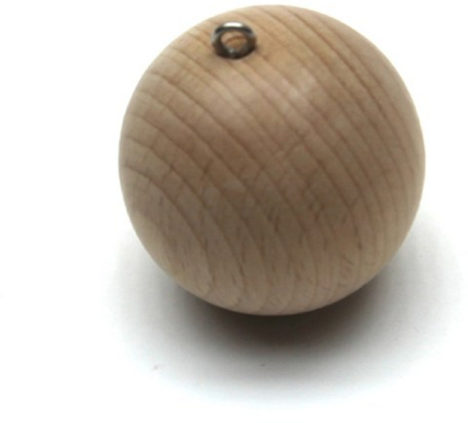 5cm고리달린 나무공 2가베 부속, 1개