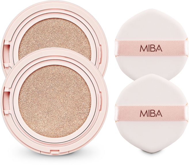 미바 왕쿠션 시즌 2 리필 이온칼슘, 21호, 2개