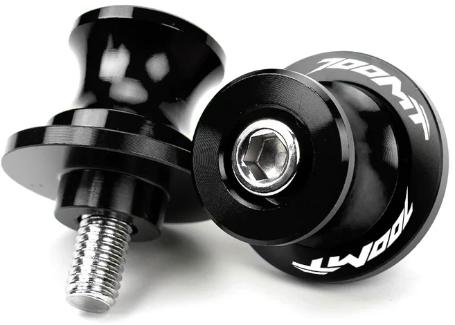 [호환] CF 700MT MT700 MT 2025 오토바이 액세서리 M10 스윙암 스풀 슬라이더 스탠드 나사, Bla 700MT, 1개