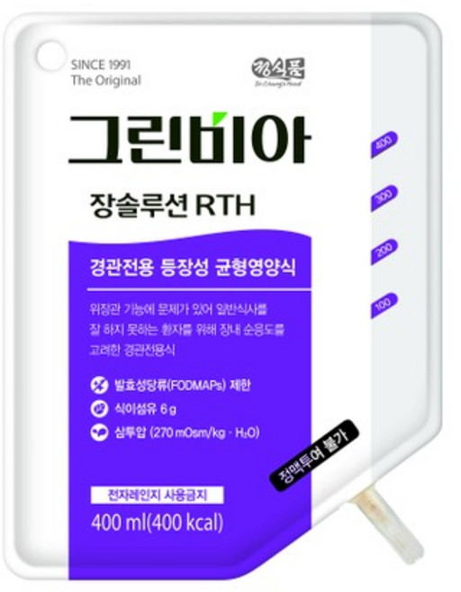 정식품(그린비아) 그린비아 장솔루션 알티에이치(RTH) 400ml X20팩, 20개
