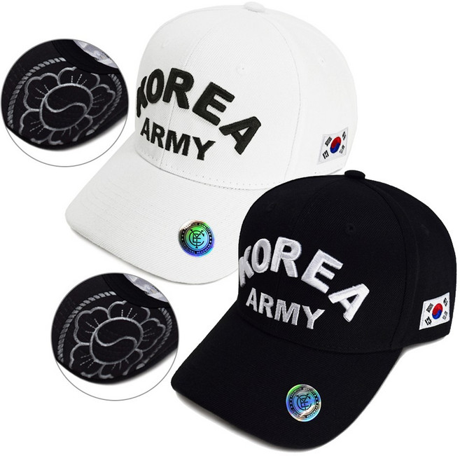 캡이요 CAPEYO 2334 KOREA ARMY ROKA 볼캡 야구모자 코리아아미 로카모자 군대 군인 외국인선물 커플 남녀공용 모자