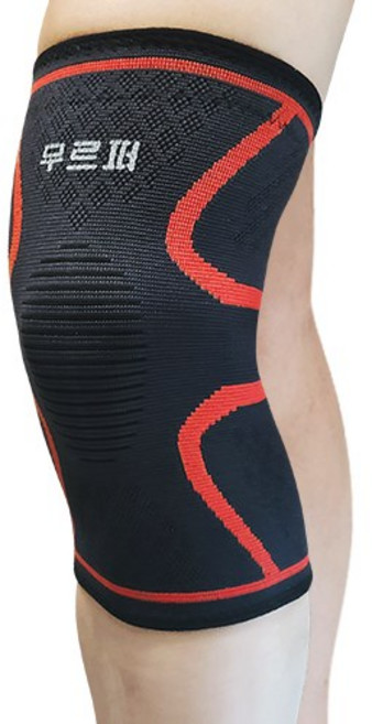 무르퍼 무릎보호대, 레드, 2개