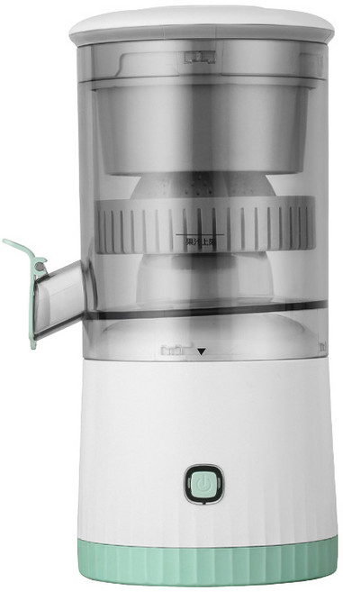 DS 휴대용 과일 믹서기 무선 소형 가정용 다용도 껍질 벗길 무필요 착즙기, 화이트