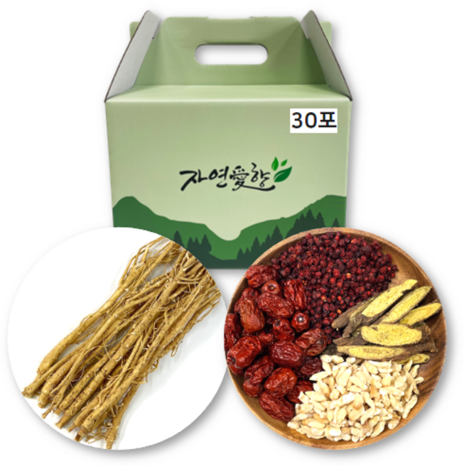 자연애향 제천 황기즙 진액 액기스 생맥산 황기차, 제천 황기생맥, 30개, 100ml