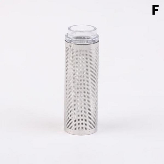 호환 수족관 스테인레스 스틸 유입 입구 필터 메쉬 그 가드 어항 필터 흡입 채반 프리필터 커버 12mm 16mm, [05] E 12mm, 1개