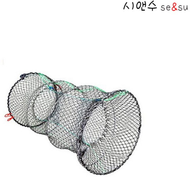 접이식 원형통발 그물망 바다 민물