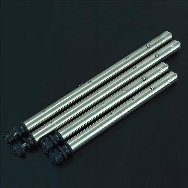 칠나무 IGT 테이블 가변다리 4단 높이조절 40 50 55 66 스노우피크 호환, 400-500-550-660mm1쌍(2개), 1개