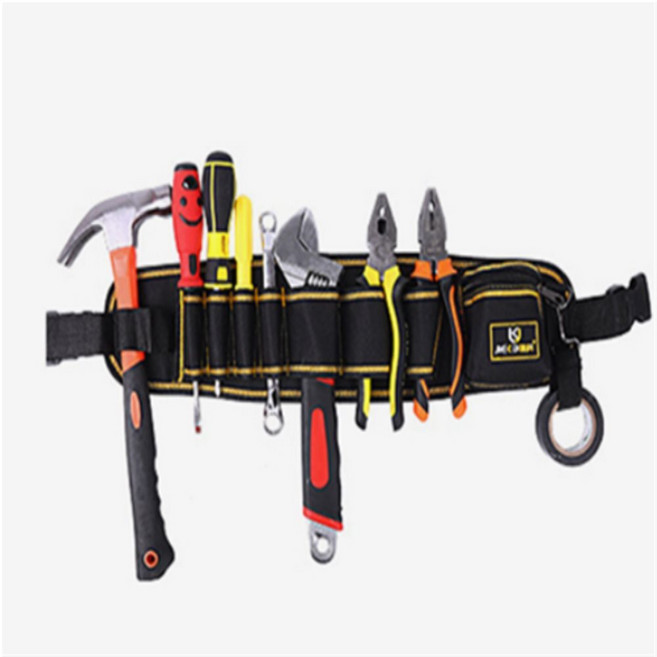 위니 남자작업용허리공구가방 휴대용공구허리벨트 멀티포켓공구허리가방 목수툴벨트 작업허리수납벨트, 1개